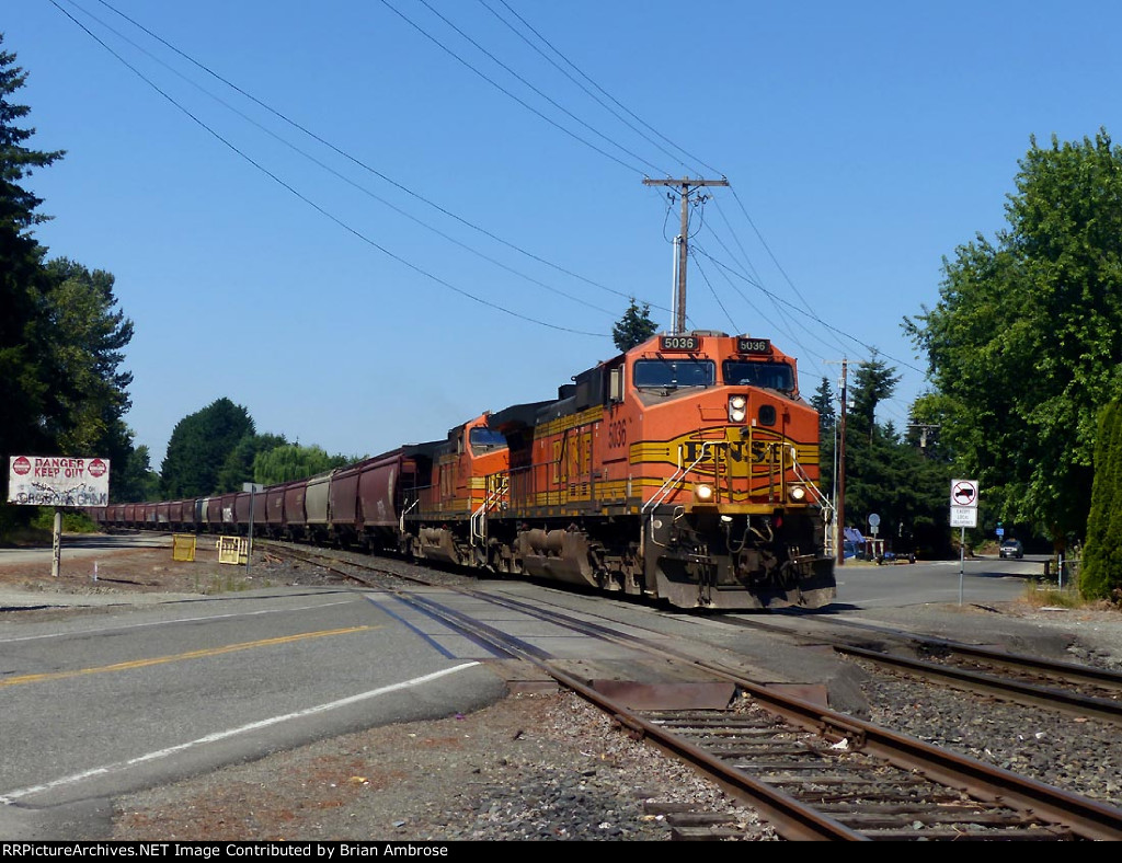 BNSF"5036 East